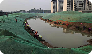 丁窪沖溝河(hé)道(dào)新建工(gōng)程